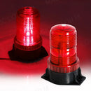 Axyaa 30 LED Strobe Light Emergency Beacon for Car Truck School Bus Amber Blue Red 12V-80V