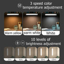 Axyaa USB LED Desk Lamp: Magnetic Office Study Light, Rechargeable Stand Lamp