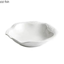 Axyaa Stone Edged Ceramic Bowl Set - Ideal for Salads, Soups, Pasta, Desserts