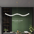 Axyaa Modern Ceiling Chandeliers - Stylish Pendant Light Fixture for Dining & Living Room