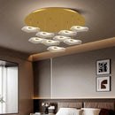 Axyaa Modern LED Pendant Staircase Chandelier for Living Room Lighting