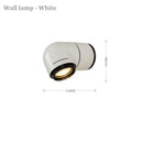 Axyaa Red Water Pipe Rotatable Wall Lamp