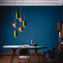 Axyaa Italian Glass LED Chandelier for Hotel & Restaurant Decor