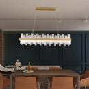 Axyaa LED Ceiling Lamp Chandelier for Modern Bedroom & Dining Room Lighting