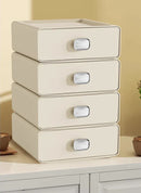 Axyaa Desktop Organizer Stackable Drawers for Office Work and Cosmetic Storage
