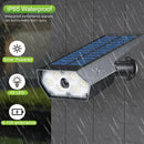 Axyaa Solar Motion Lights 3 Modes Outdoor Waterproof Pathway Spotlights
