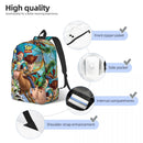 Axyaa Toy Story Cartoon Backpack | Kids Schoolbag - Bright & Fun Design