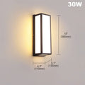 Axyaa LED Motion Sensor Outdoor Wall Light Waterproof IP65 Porch Garden Lamp