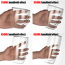 Axya Double Wall Glass Cup – Handmade, Heat Resistant, Multi-use Drinkware