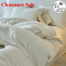 Axyaa 100% Cotton Yarn-Dyed 4-Piece Duvet Set - Ultra-Soft Bedding