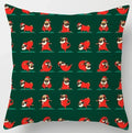 Axyaa Yoga Panda & Avocado Cartoon Animal Throw Pillow Bundle