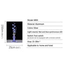 Axyaa Nordic LED Floor Lamp - Aluminum Wire Modern Decorative Standing Light