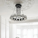 Axyaa Magic Bean LED Chandelier for Elegant Living Spaces