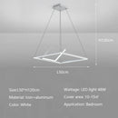 Axyaa Modern Minimalist LED Ceiling Chandelier for Home Decor Lighting