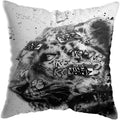 Axyaa Graffiti Street Art Pillow Covers - Home Decoration Lions David Lips Cover