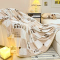 Axyaa Milk Flannel Printed Blanket