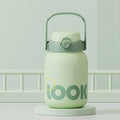 Axyaa Kids' 1100ML Stainless Steel Straw Thermos Insulation Cup