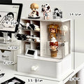 Acrylic Desktop Organizer & Figure Display Box for Small Ornaments - Axyaa