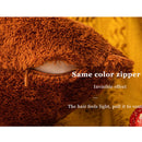 Axyaa Halloween Pumpkin Plush Pillowcase Double-Sided Cushion Cover - 50x50cm