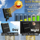 Axyaa Solar LED Garden Fairy Lights Festoon Outdoor Waterproof Christmas Decoration
