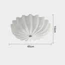 Axyaa Cream Medieval Style Ceiling Light Fixture for Children's Room
