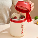 Axyaa Stainless Steel Thermal Lunch Box with Leak-Proof Design and Spoon