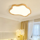 Axya Nordic Wooden Ceiling Light LED Cloud Light Warm Lighting