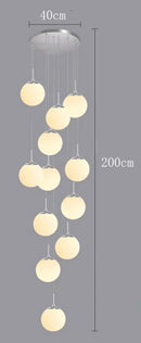 Axyaa Modern Pendant Light Chandelier LED Ceiling Lamp Indoor Decorative Dining Room Lighting