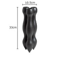 Axyaa Ceramic Vase Trio for Desk Decor Flowers Arrangement & Room Aesthetics