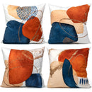 Axyaa Geometric Pattern Pillow Covers for Sofa Bedroom Car
