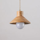 Nordic Wood Pendant Lights by Axyaa - Kitchen Island Hanging Lamp