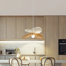 Axyaa Handwoven Rattan Pendant Lamp, Art LED Chandelier for Home Decor