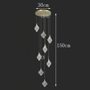 Axyaa Nordic Dining Room Pendant Light Chandelier Ceiling Lamp for Indoor Living Room