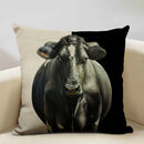 Axyaa Nice Cow Cushion Cover - Decorative Pillow Case for Sofa & Chair