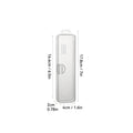 Axyaa Clear Tableware Organizer for Travel and Home Storage