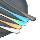 Axyaa Stainless Steel Long Handle Spoon Set - 5 Pcs Flatware Set