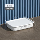 Axyaa Rectangular Storage Box with Lid - Household Closet Organizer