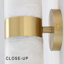 Axyaa Marble & Copper Wall Lamp for Modern Luxury Living Room & Bedroom.