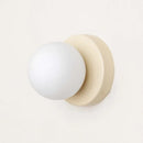 Axyaa Macaron Glass LED Wall Lamp for Bedroom Corridor Decor