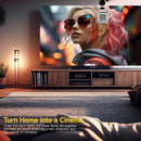 Axyaa Magcubic 4K WiFi 6 Android 11 Portable Projector for Home Outdoor Cinema
