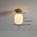 Axyaa Green Glass Indoor LED Ceiling Lamp - Modern Lighting Fixtures