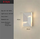 Axyaa LED Wall Lamps for Bedroom Bedside Sconces - Artistic Indoor Lighting