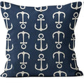Axyaa Marine Themed Throw Pillow Covers, Home Décor, Sofa Bed Pillowcases 45x45