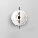 Axyaa Modern Minimalist Black White LED Wall Light