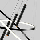 Axyaa Nordic LED Chandeliers for Home Decor and Indoor Lighting