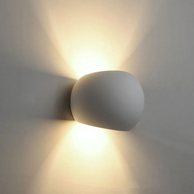 Axyaa Gypsum Wall Light 5W LED Sconces for Home Decor near Bedside