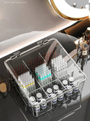 Axyaa Essence Storage Box: Acrylic Ampoule Perfume Organizer