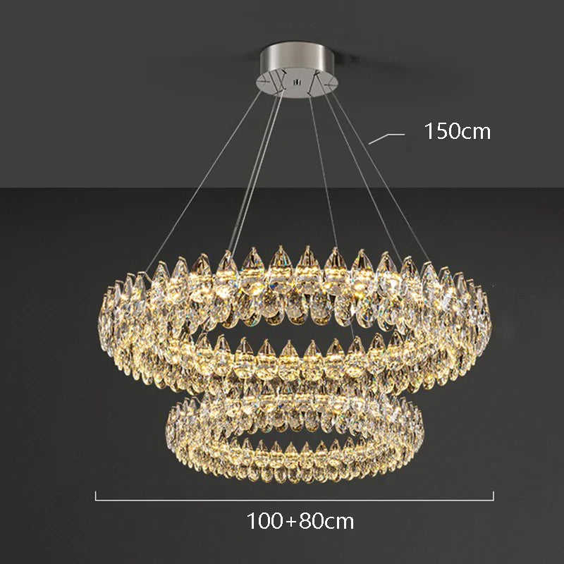 Axyaa Circular LED Ceiling Lamp: Modern Lighting Source for Living Rooms & Bedrooms