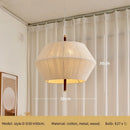 Axyaa Cotton Thread Pendant Lights Modern LED Ceiling Chandelier, Bedroom Hang Lamp