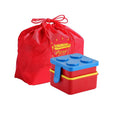 Axyaa Building Block Lunch Box: Portable & Sealed Food Storage Container for Kids